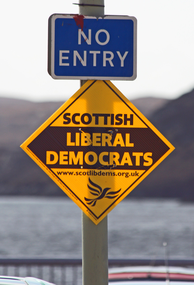 Scottish Lib Dems - No Entry