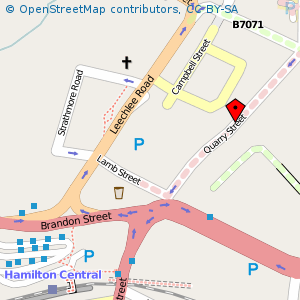 Map: Regent Shopping Centre, Hamilton