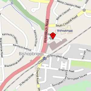 Map: The Triangle Shopping Centre, Bishopbriggs, Glasgow