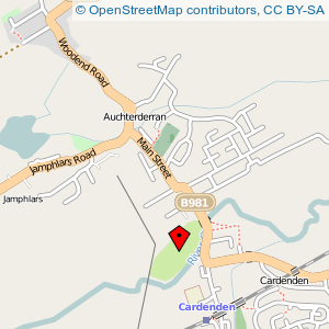 Map: Wallsgreen Park, Cardenden