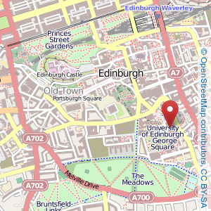Map: Appleton Tower, University of Edinburgh, Edinburgh