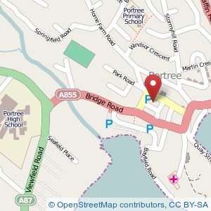 Map: Somerled Square, Portree