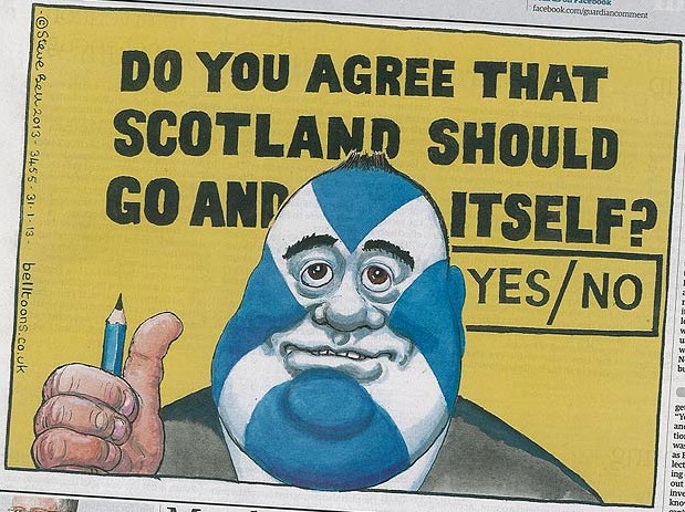 Should Scotland go and **** itself?